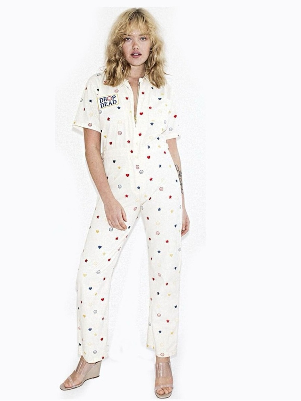 Loup Patty Short-Sleeved Worksuit - Floral
Size xsmall
